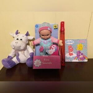 Baby Doll with Sound Feature - Pink and Blue